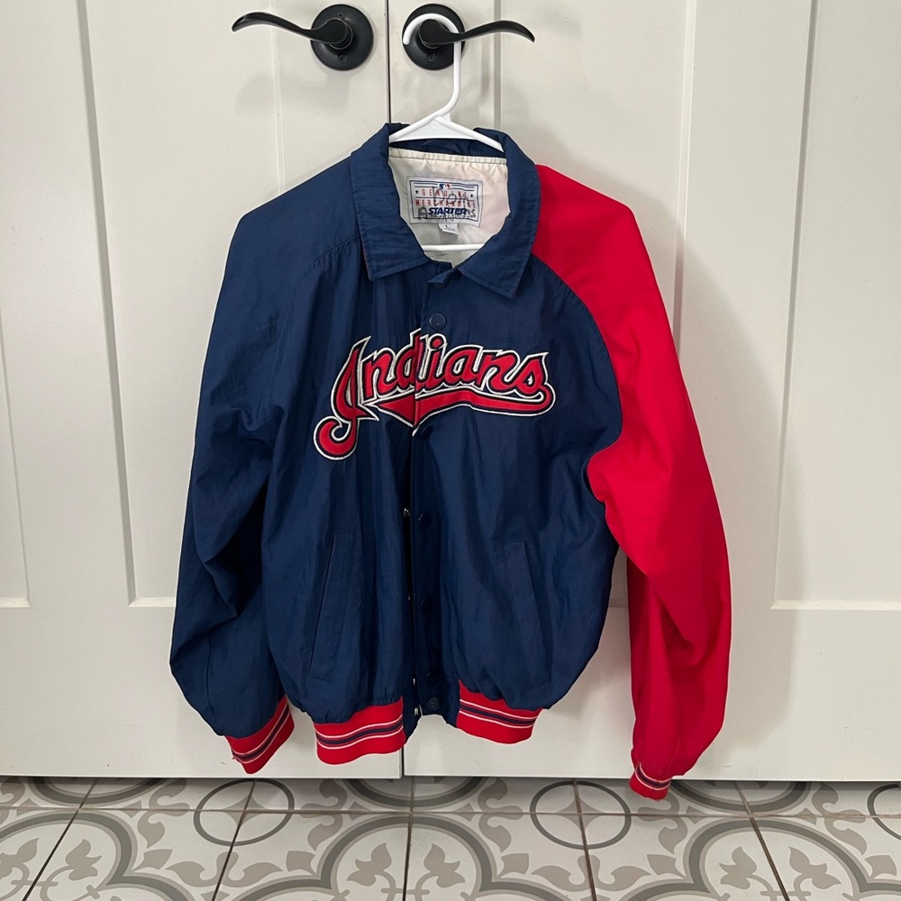 Boys Vintage Cleveland Indians jacket
